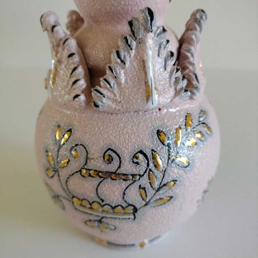 MCM Ardalt Boboli Italian Pottery Pink Vase